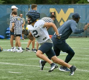 Notebook: Lesley and Scott identify WVU's early camp standouts